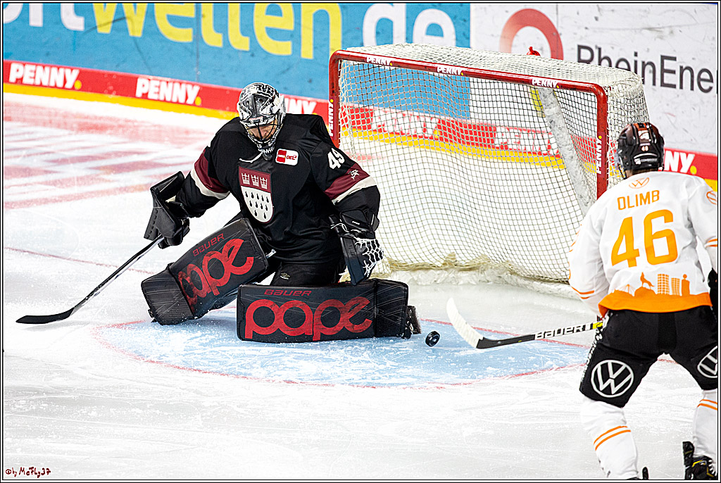 PENNY DEL;  Koelner Haie - Grizzlys Wolfsburg; Koeln, 29.01.2021